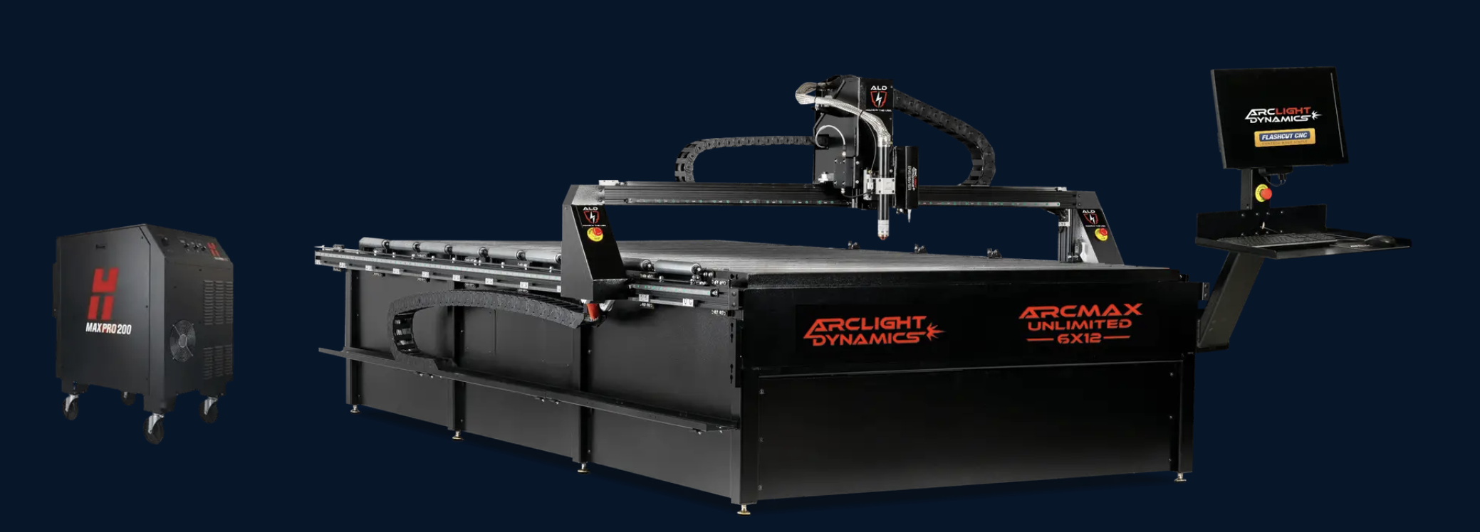 ARCMAX UNLIMITED SERIES – CNC Plasma Tables Copy – Icon Machine Tool, Inc.
